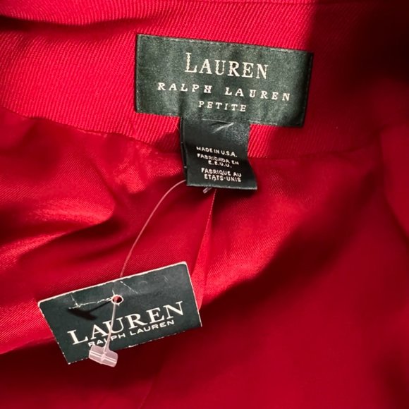 Lauren Ralph Lauren Vintage Military Blazer (4P) NWT - Picture 7 of 9